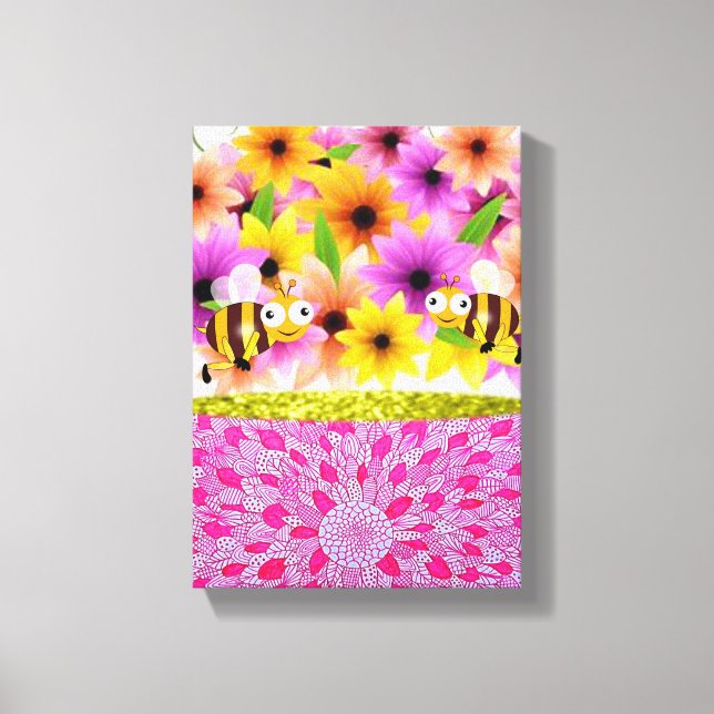 Toile étirée Imprimer Fête des Mères (Recto)