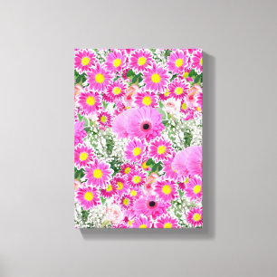 Toile étirée Imprimer Fête des Mères Floral
