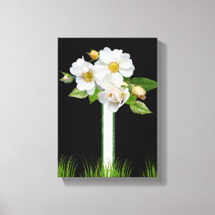 Toile étirée Imprimer Fête des Mères Floral