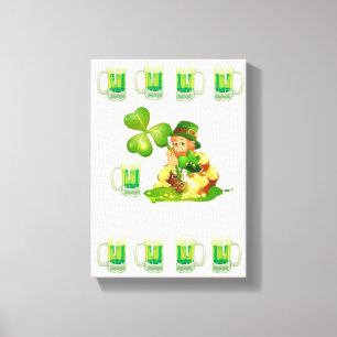 Toile étirée Imprimer Saint Patrick's Day