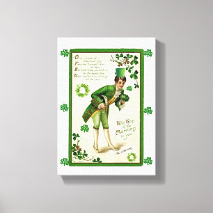 Toile étirée Imprimer Saint Patrick's Day