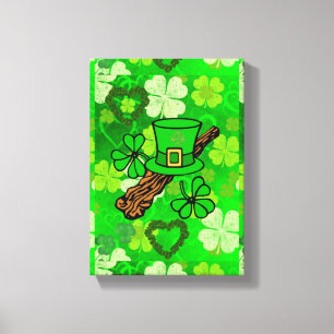 Toile étirée Imprimer Saint Patrick's Day