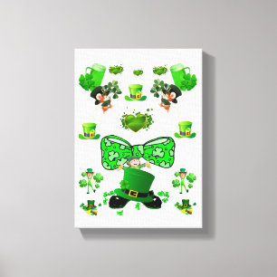Toile étirée Imprimer Saint Patrick's Day