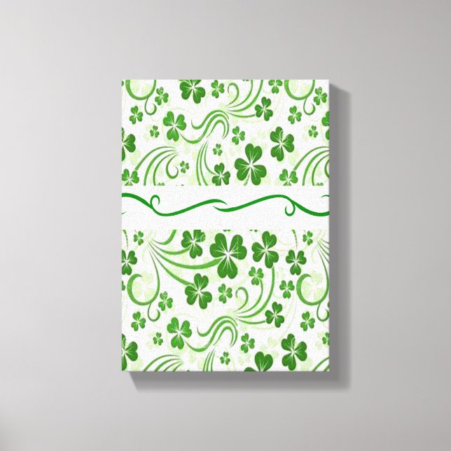 Toile étirée Imprimer Saint Patrick's Day (Recto)