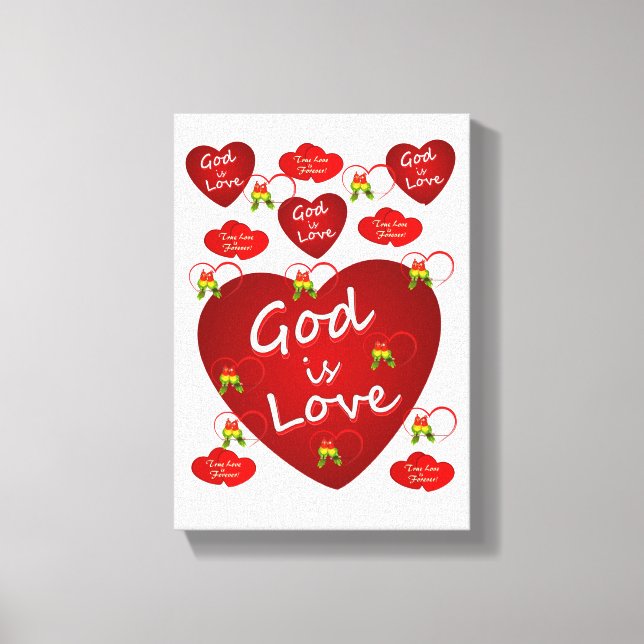 toile étirée Imprimer Saint-Valentin (Recto)