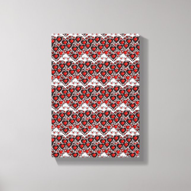 toile étirée Imprimer Saint-Valentin (Recto)