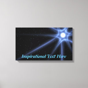 Toile Étoile brillante