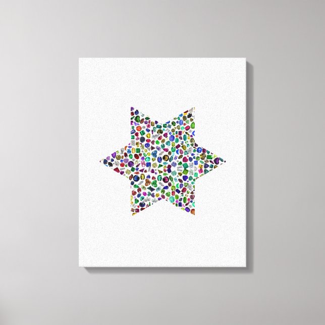 Toile Étoile de David (Recto)