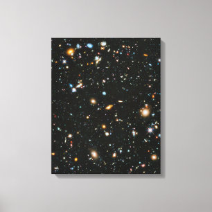 Toile Etoiles dans l'espace - Hubble Ultra Deep Field