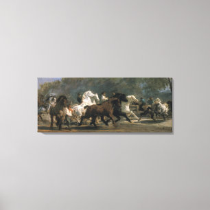 Toile Étude pour Horsemarket, 1900