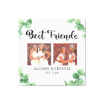 Eucalyptus Best Friends 2 Photo Collage Script BFF