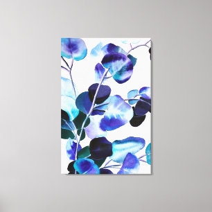 Toile Eucalyptus gomme Feuille aquarelle art