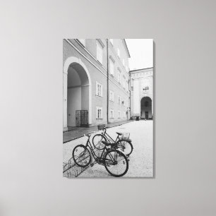 Toile Europe, Autriche, Salzbourg. Vélos sur la