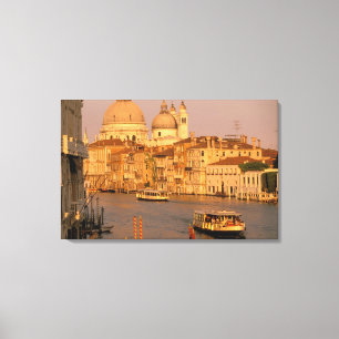 Toile Europe, Italie, Vénétie, Venise. Vue du coucher de
