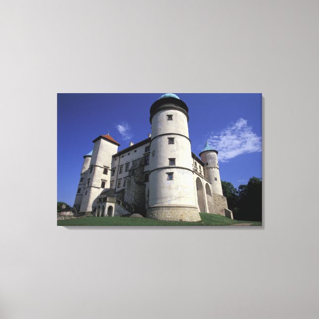 Toile EUROPE, Pologne, Carpathian Mts, Nowy Wisnicz (Recto)