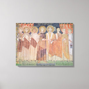 Toile Évêque de octroi de Constantine IV privilèges