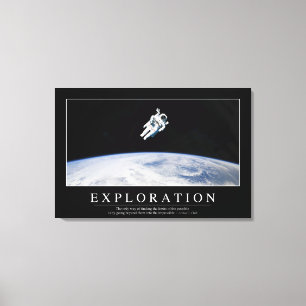Toile Exploration : Citation inspirée 1