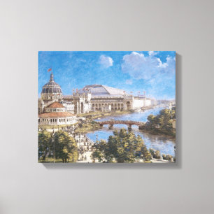 Toile Exposition colombienne mondiale par Theodore Robin