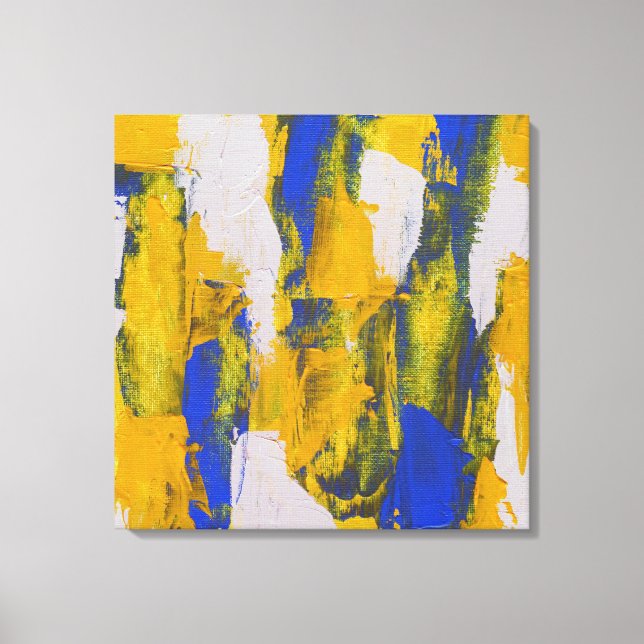 Toile Expression Abstraite #10 par Michael Moffa (Recto)