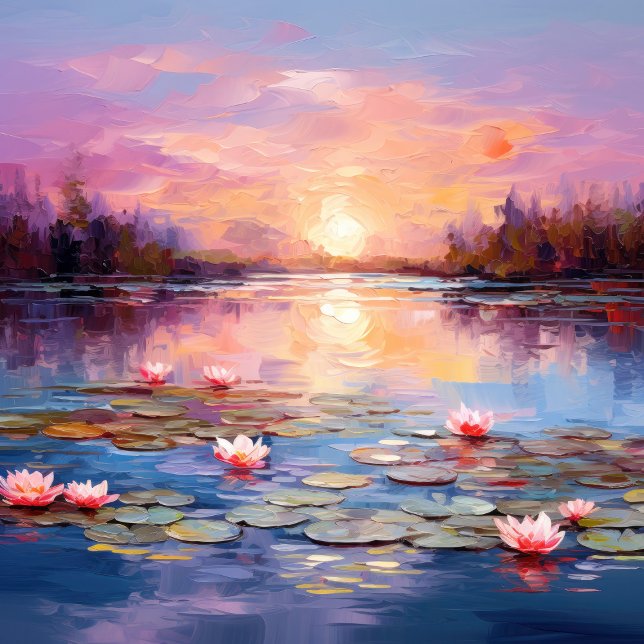 Toile expression artistique (Monet's Gardens: Where Dreams Blossom into Art.)