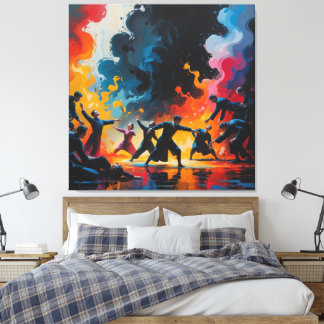 Toile expression dans la vie