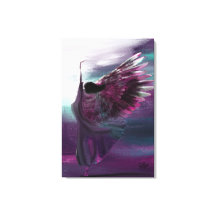 Extra Grand Chrétien Abstrait Angel Purple