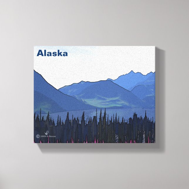 Toile Extrême-Nord été (Recto)