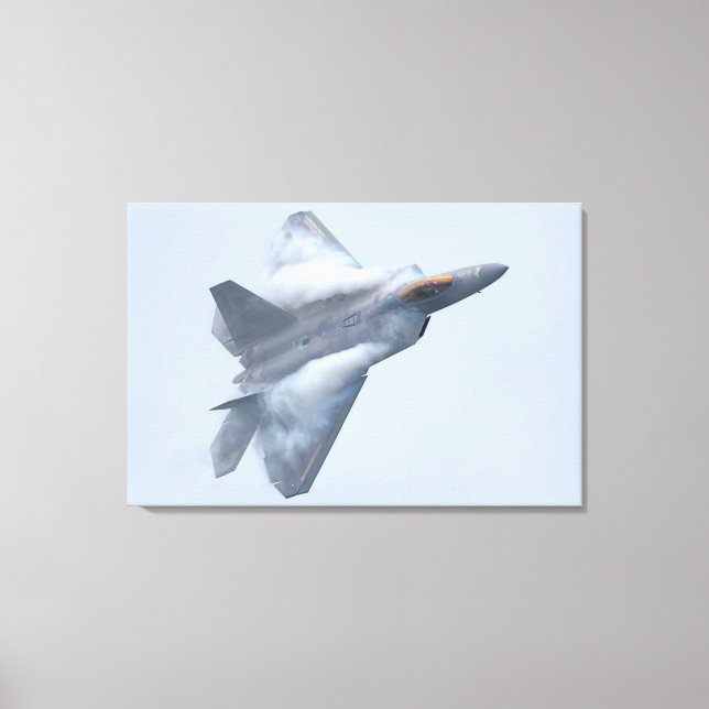 Toile F-22A RAPTOR 24x36 (Recto)