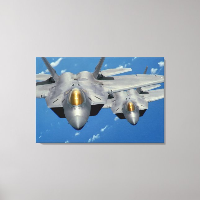 Toile F-22A RAPTOR 24x36 (Recto)