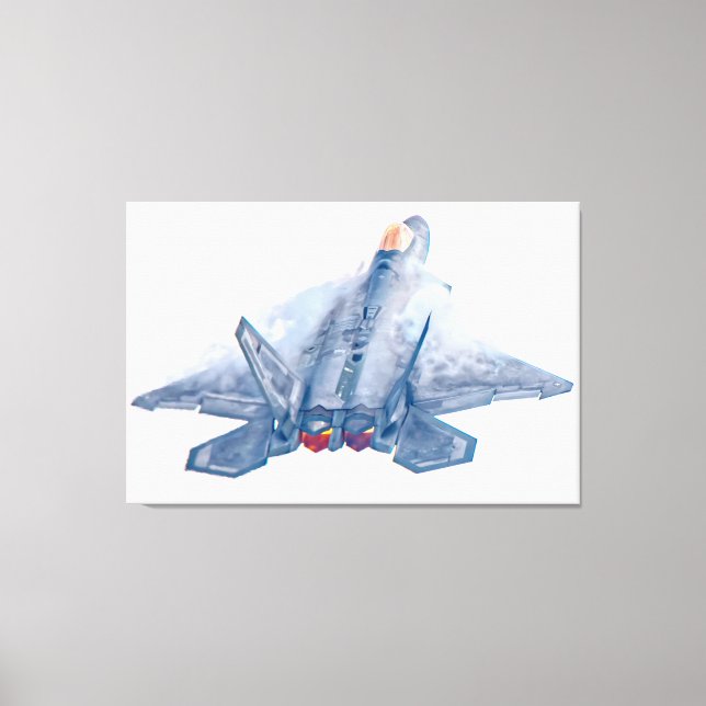 Toile F-22A RAPTOR 32x48 (Recto)