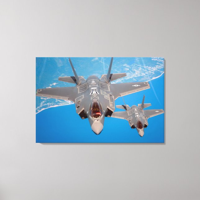 Toile F-35A ÉCLAIRAGE II 24x36 (Recto)
