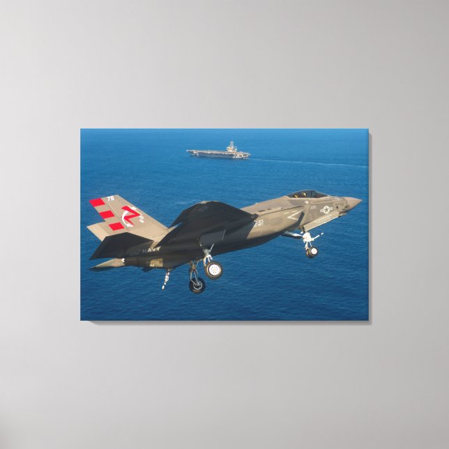 Toile F-35C LIGHTNING II 24x36 (Recto)