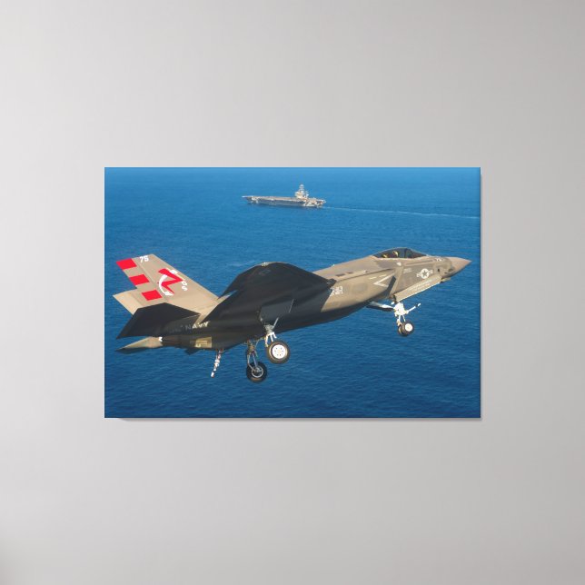 Toile F-35C LIGHTNING II 32x48 (Recto)