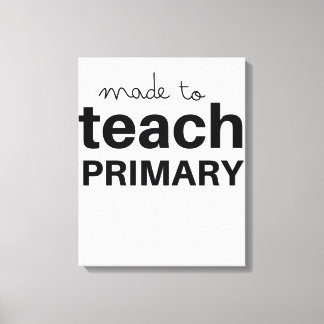 Toile Fabriqué pour enseigner prek primaire enseignant d