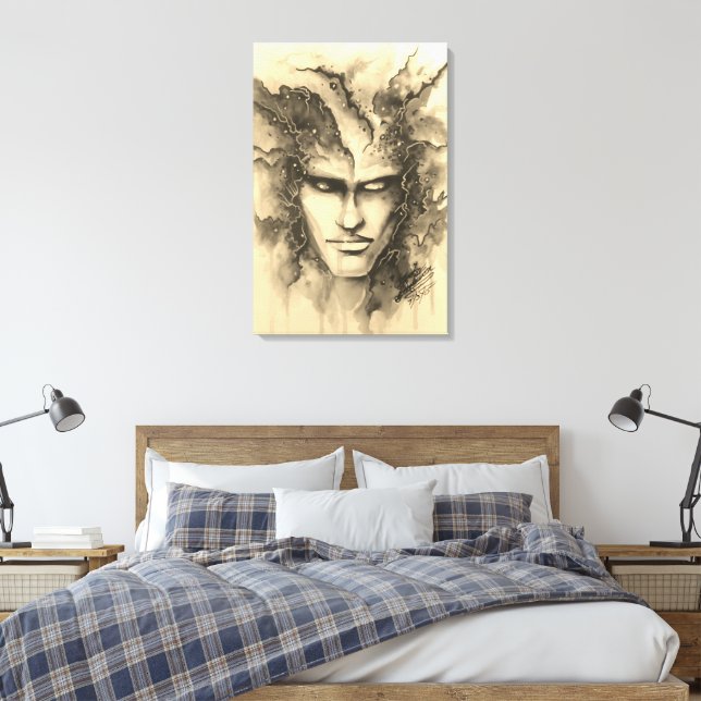 Toile Face d'aquarelle (Insitu(Chambre))