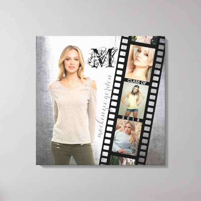 Toile Faites votre propre collection de portraits senior (Recto)