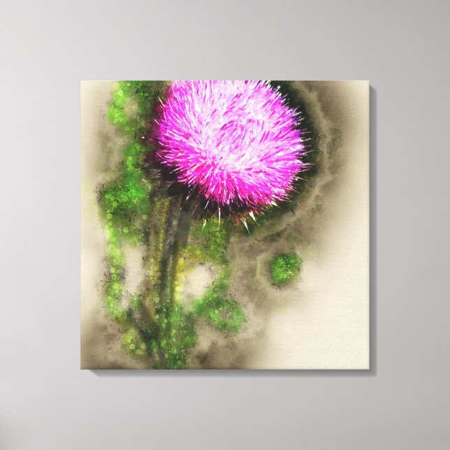Toile Falln Thistle (Recto)