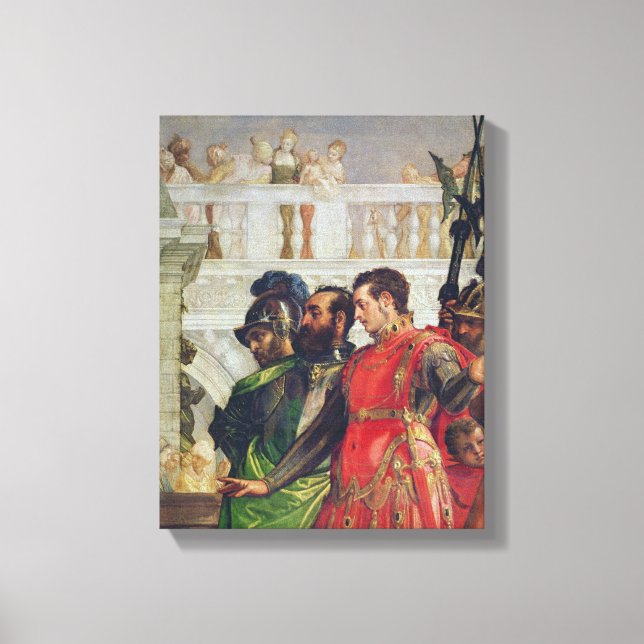 Toile Famille de Darius avant Alexandre le Grand (Recto)