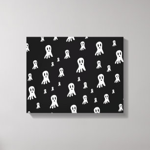 Toile Fantômes d'Halloween foncé