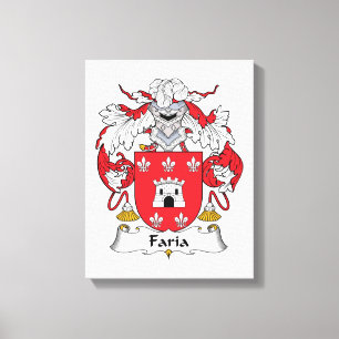 Toile Faria Family Crest