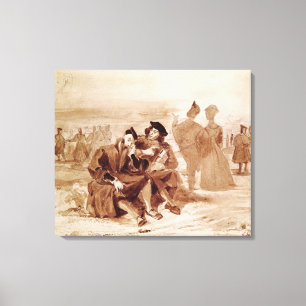 Toile Faust et Wagner dans la conversation dedans