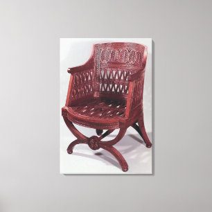 Toile Fauteuil de style de Louis XVI