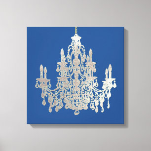 Toile Faux lustre / Chandeliers en faux argent DIY