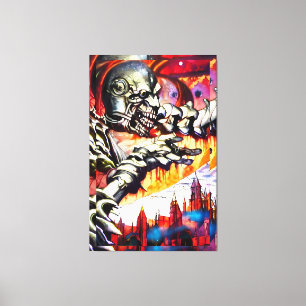 Toile Fear's Ravager - Ken Gage Art