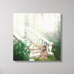 Toile féerique au sol sacrée d'imaginaire de KRW