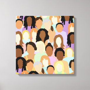 Toile Femme ART NUMÉRIQUE
