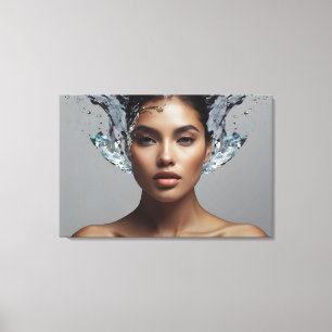Toile Femme de mode art