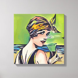 Toile Femme d'été