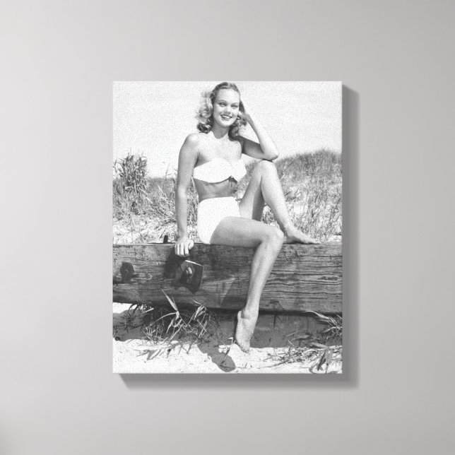 Toile Femme en Bikini (Recto)