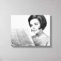 Femme Lecture journal